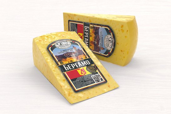 Сыр "БЕРГАМО" 50% с ароматом топленого молока