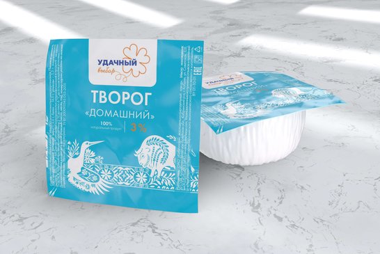 Творог "ДОМАШНИЙ" 3% цилиндр